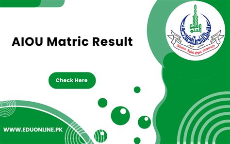 aiou result 2023 matric|Home .